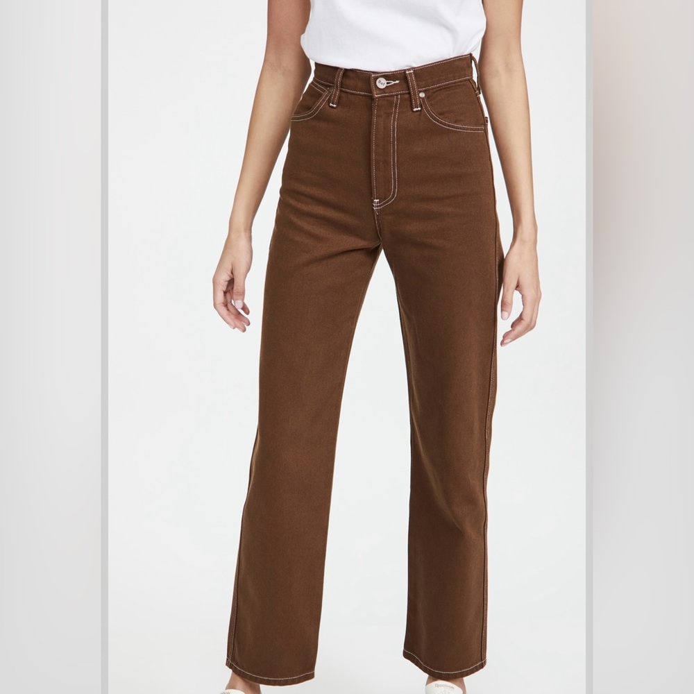 Reformation Cowboy High Rise Straight Jeans
